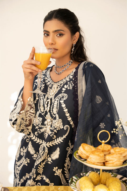 3 Piece - Embroidered Lawn Suit
