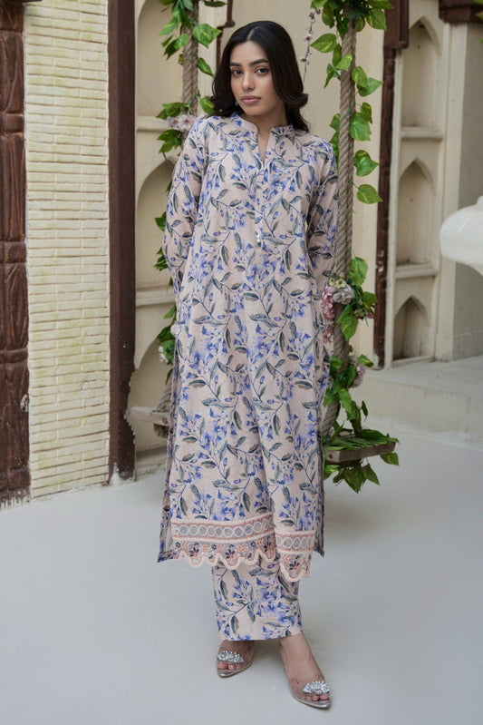 Printed 2 Piece Lawn Suit