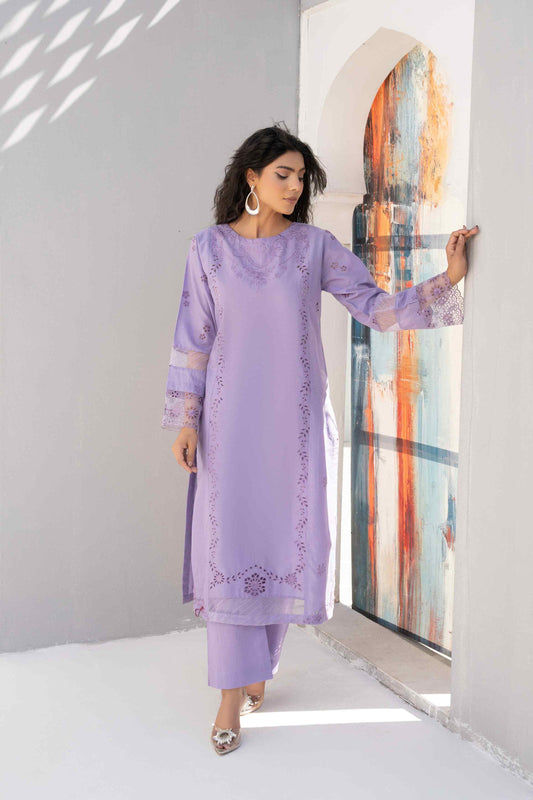 2 Piece - Embroided Lawn Suit