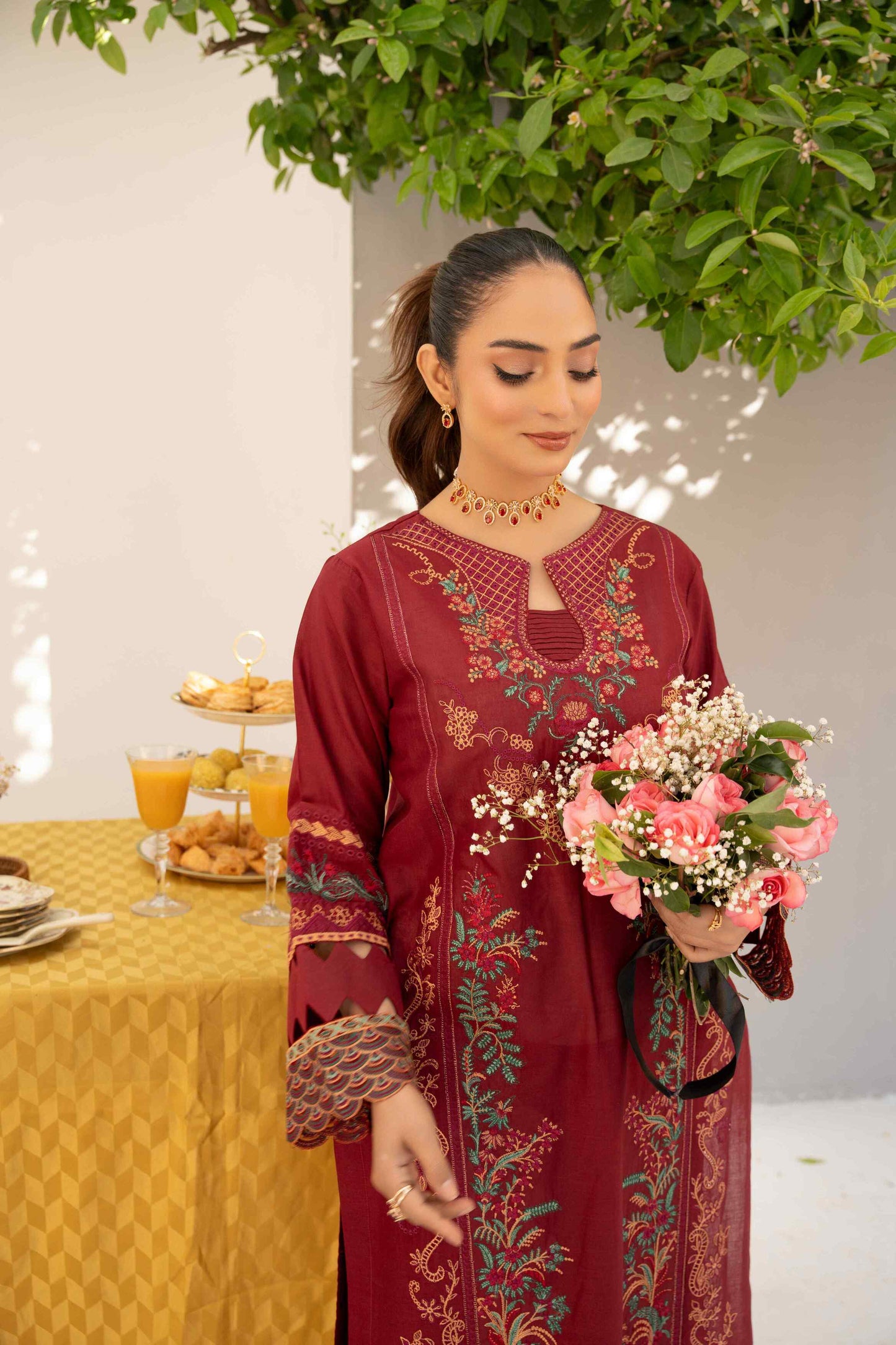 3 Piece - Embroidered Lawn Suit