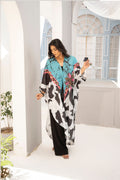 1 Piece Printed Kaftan