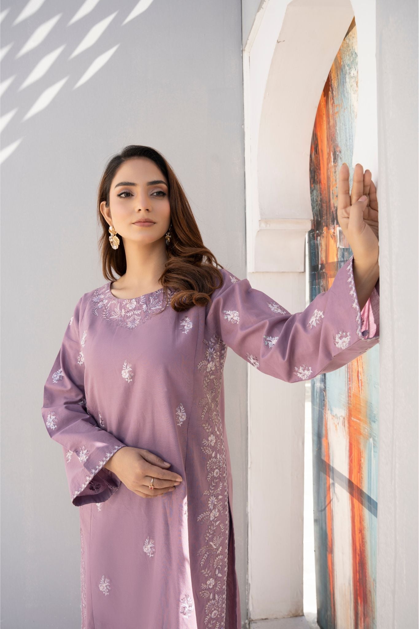 2 Piece - Embroided Lawn Suit