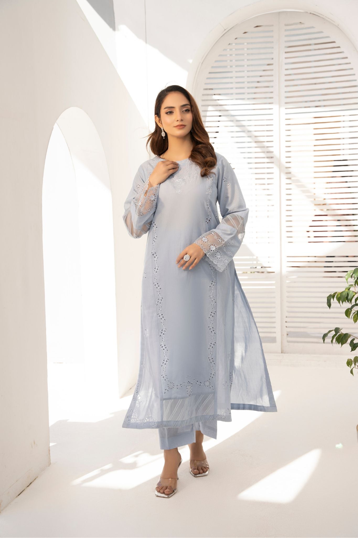 2 Piece - Embroided Lawn Suit