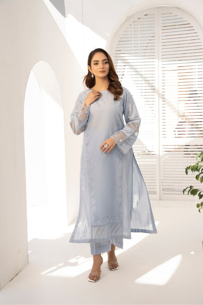 2 Piece - Embroided Lawn Suit