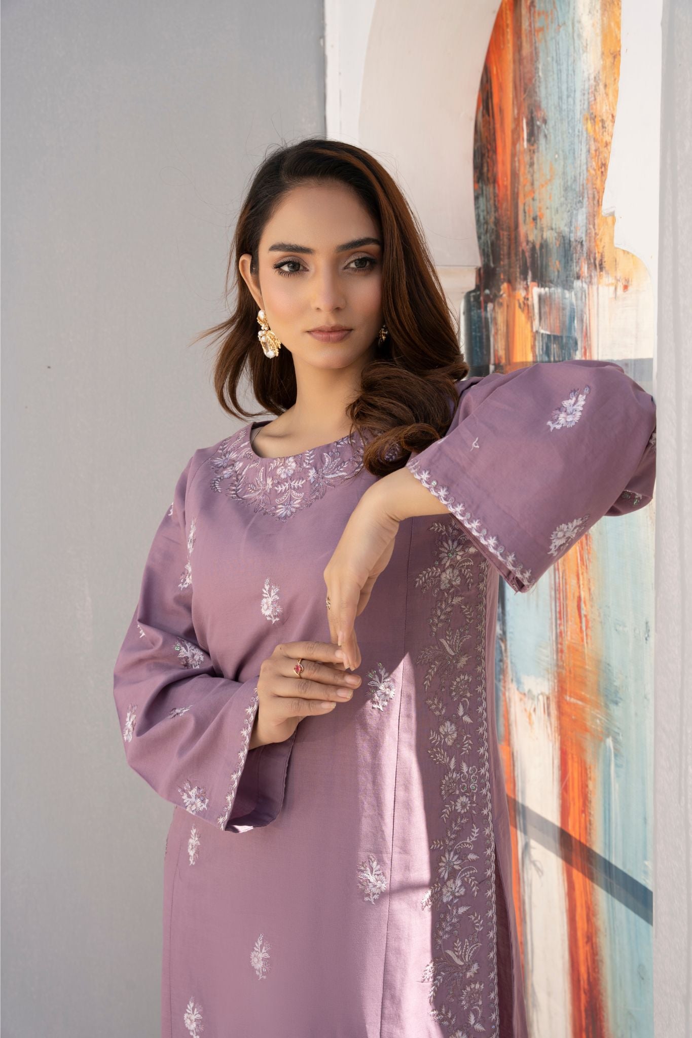 2 Piece - Embroided Lawn Suit