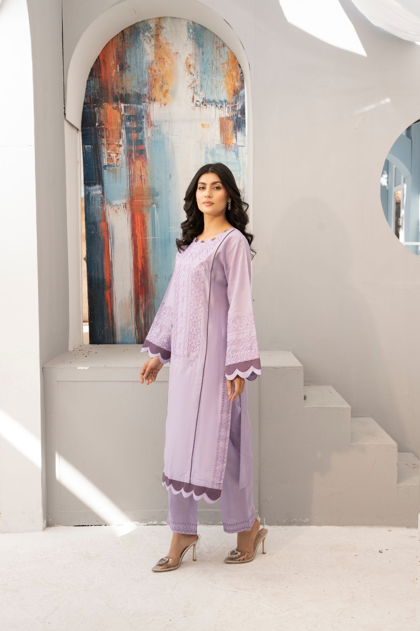 2 Piece - Embroided Lawn Suit