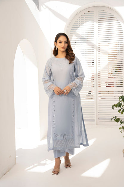 2 Piece - Embroided Lawn Suit