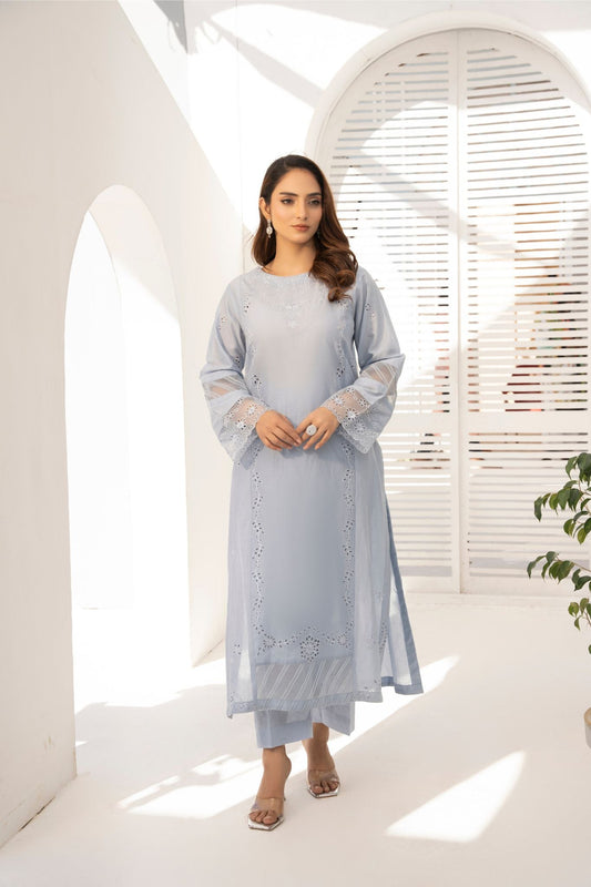 2 Piece - Embroided Lawn Suit