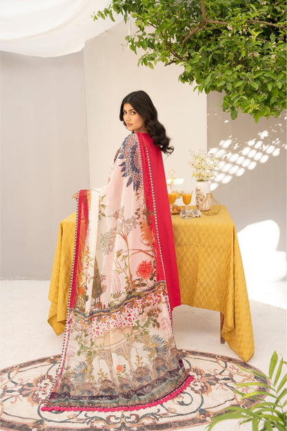 3 Piece - Embroidered Lawn Suit