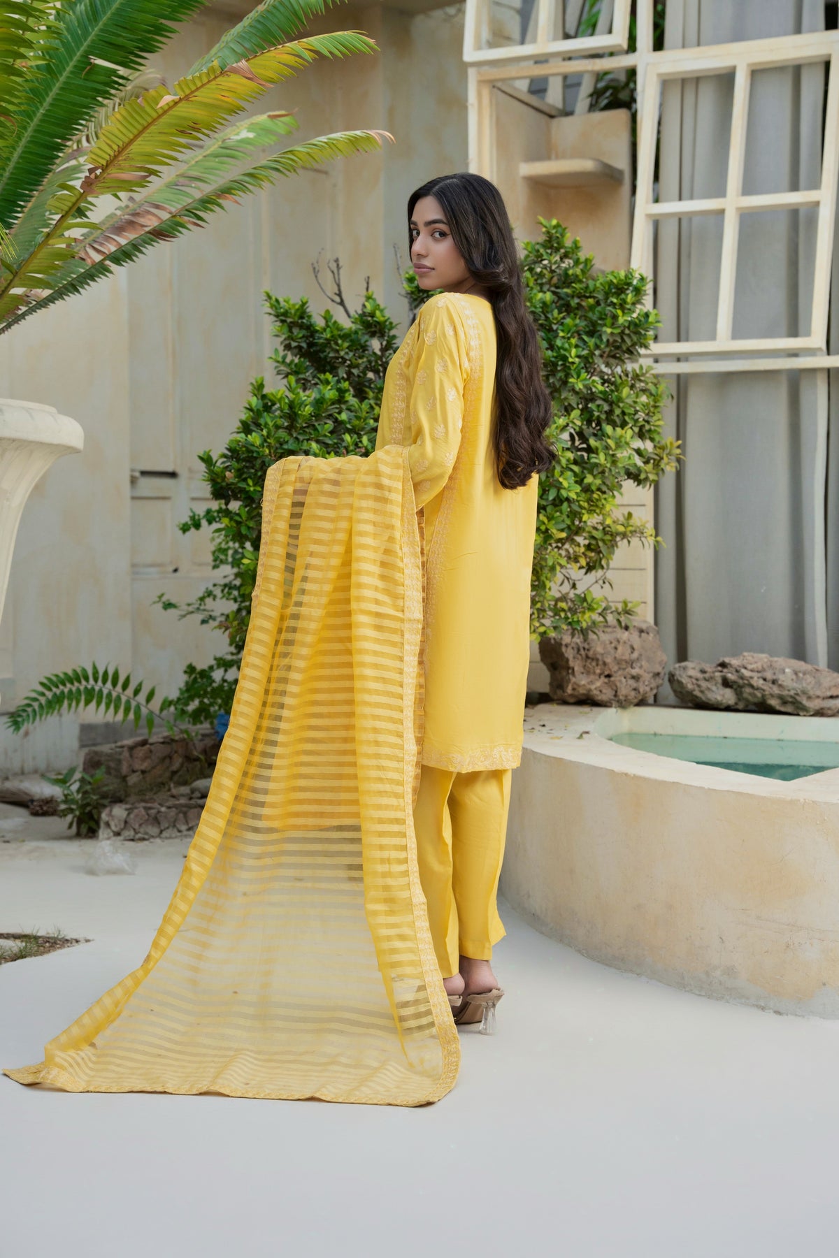 Embroided 3 Piece