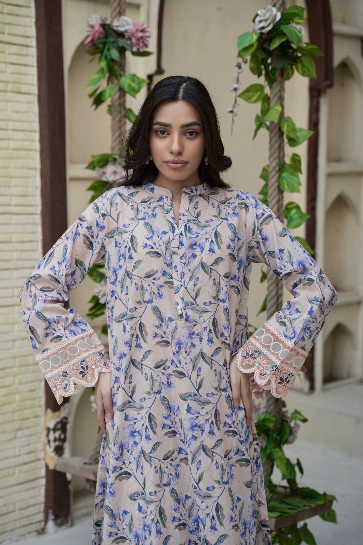 Printed 2 Piece Lawn Suit