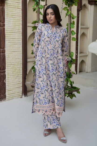 Printed 2 Piece Lawn Suit