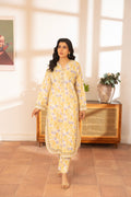 2 Piece Printed Lawn with Trouser