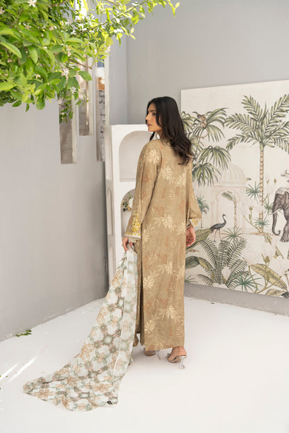 Long Angrakha with Culotes