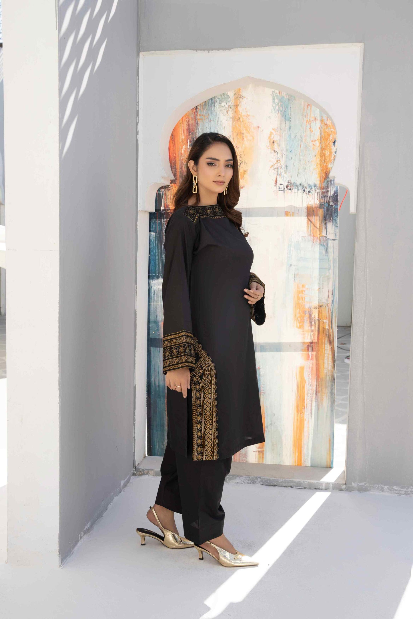 2 Piece - Embroided Lawn Suit