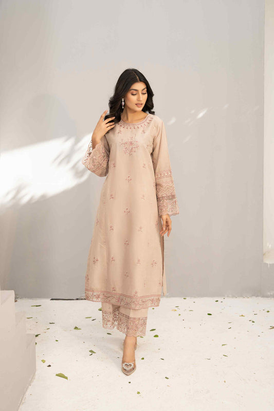 2 Piece - Embroided Lawn Suit