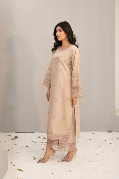 2 Piece - Embroided Lawn Suit