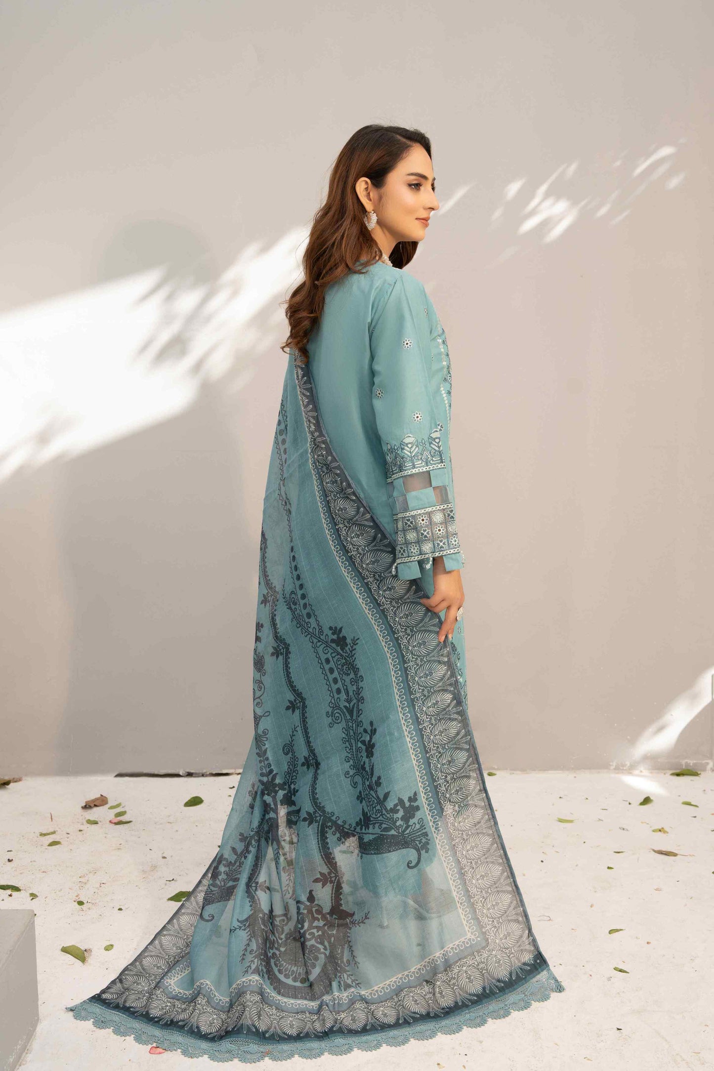2 Piece - Embroidered Lawn Suit