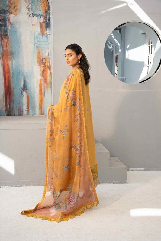 3 Piece - Embroidered Lawn Suit