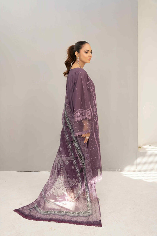3 Piece - Embroidered Lawn Suit