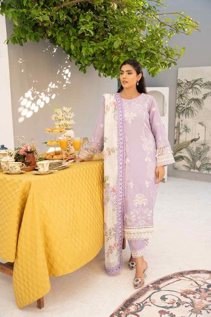 3 Piece - Embroidered Lawn Suit