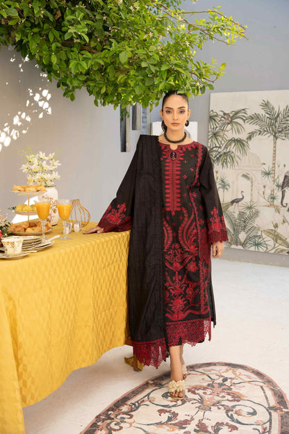 3 Piece - Embroidered Lawn Suit