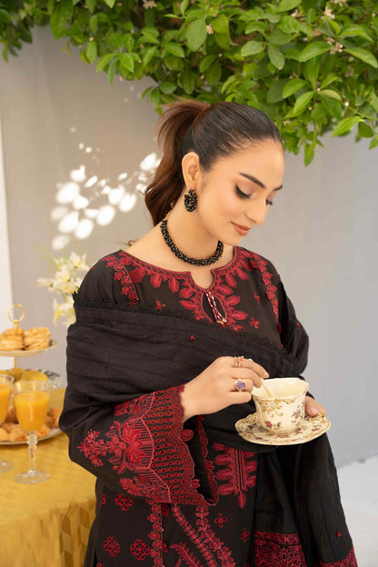 3 Piece - Embroidered Lawn Suit