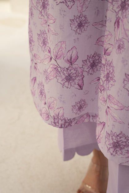 Printed Embroidered 2 Pcs Premium lown