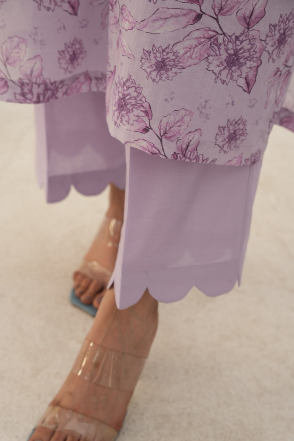 Printed Embroidered 2 Pcs Premium lown