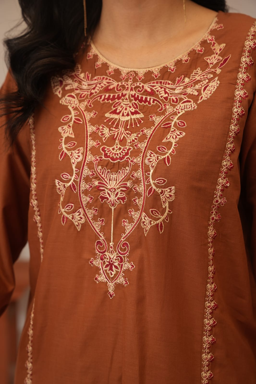 2 Piece Embroidered Premium Lawn with Trouser