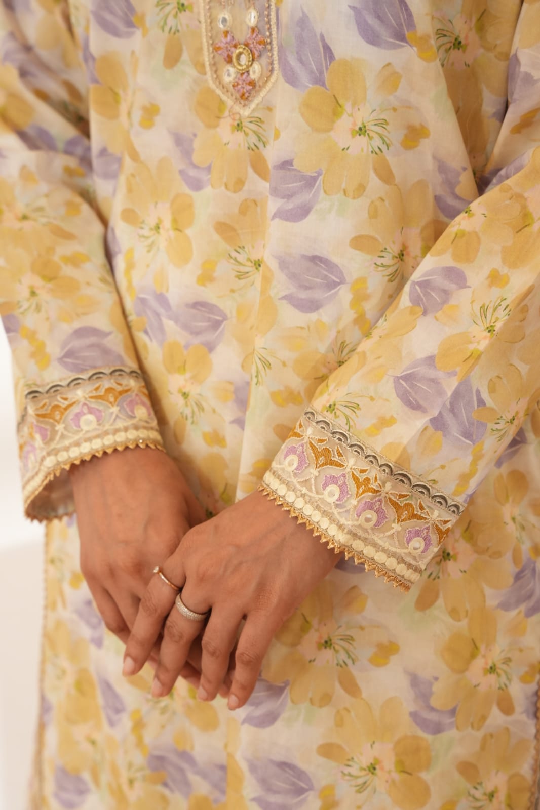 2 Piece Printed Lawn with Trouser