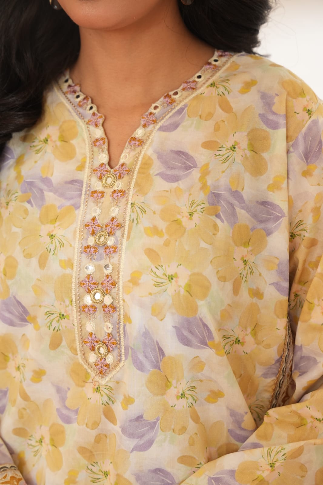 2 Piece Printed Lawn with Trouser